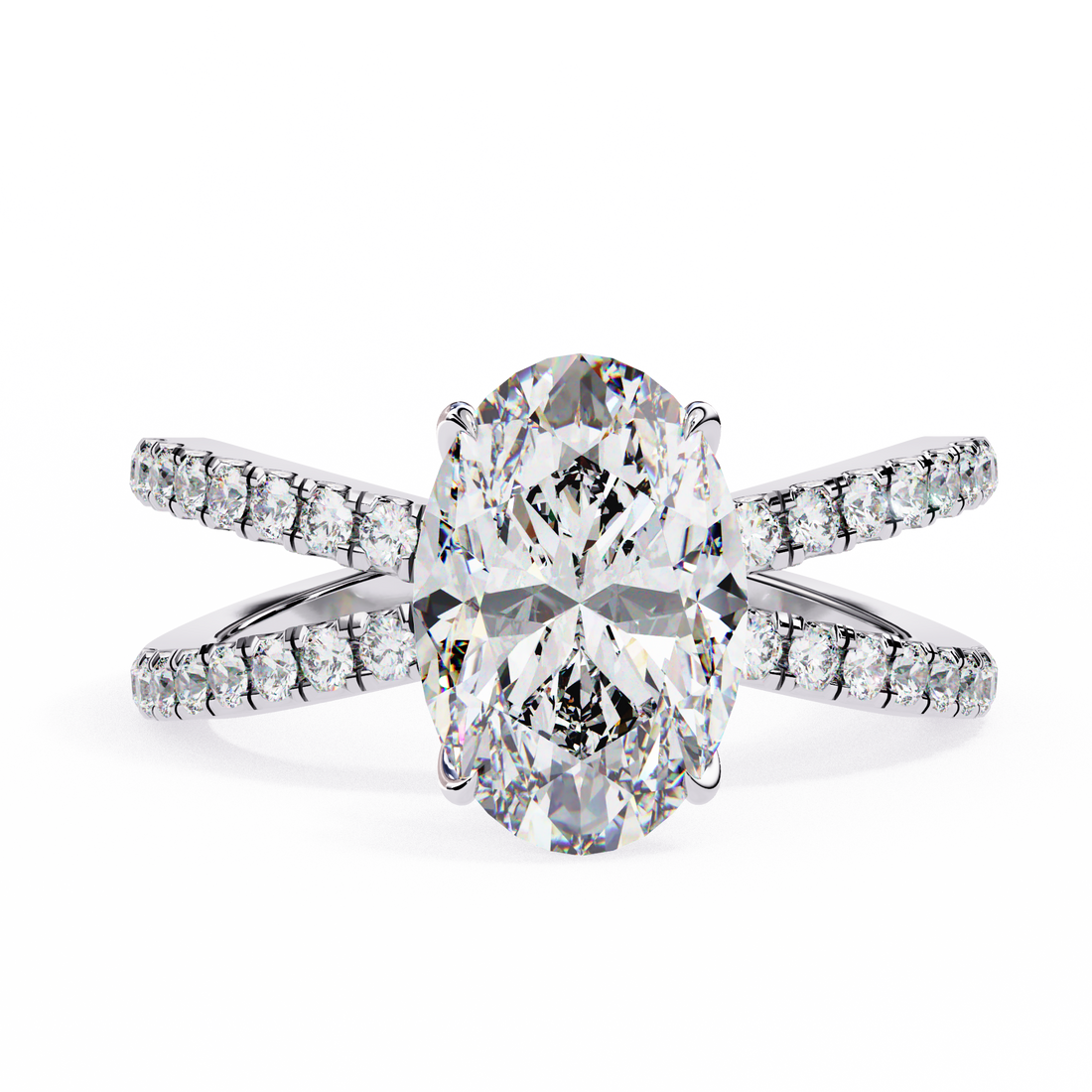 Graceful Spark Diamond Ring