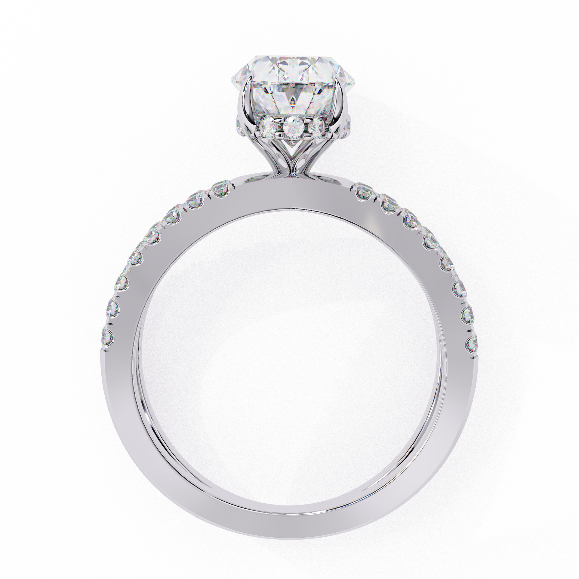 Graceful Spark Diamond Ring