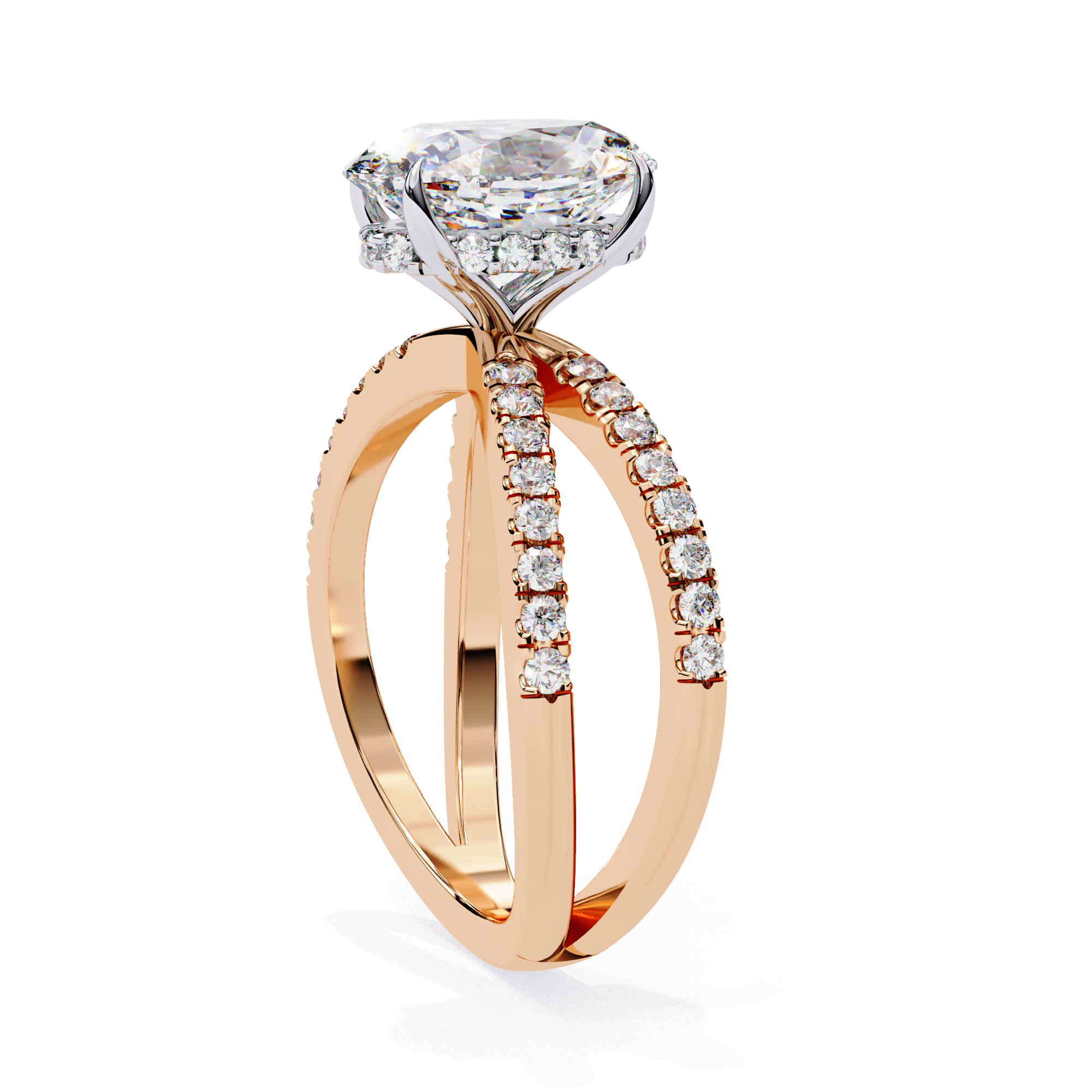 Graceful Spark Diamond Ring