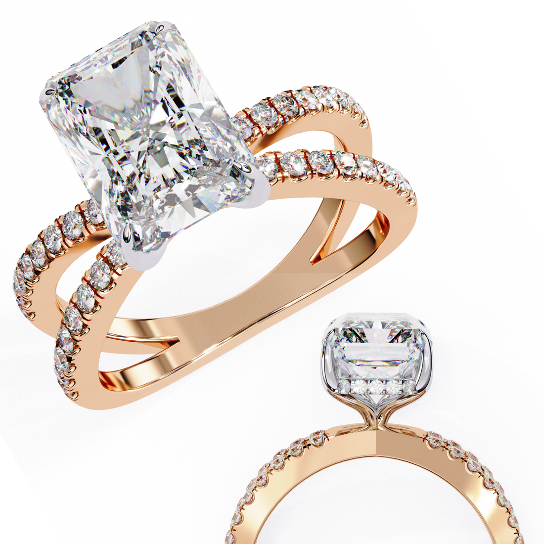 Celestial Glow Diamond Ring