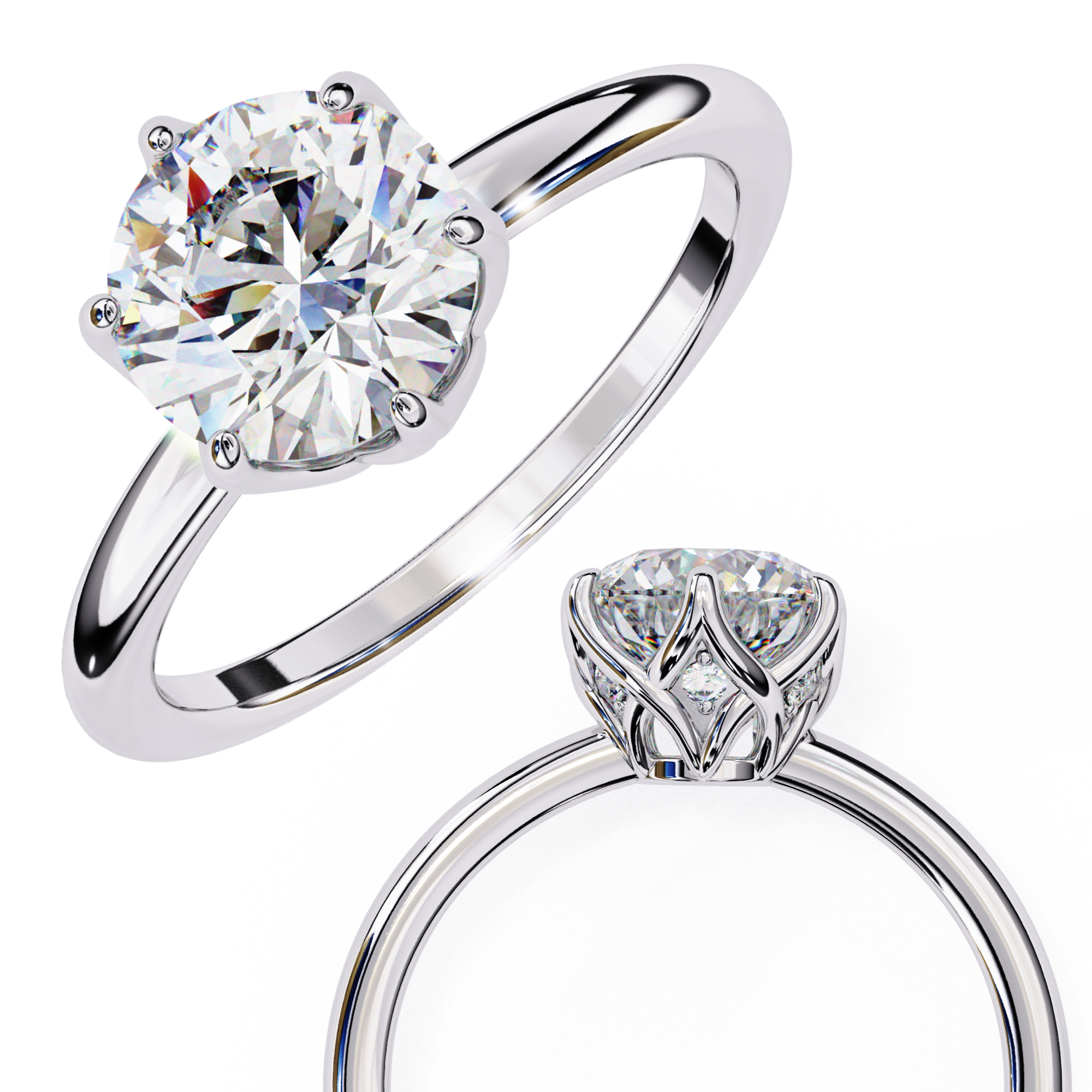 Simply Yours Round Diamond Ring