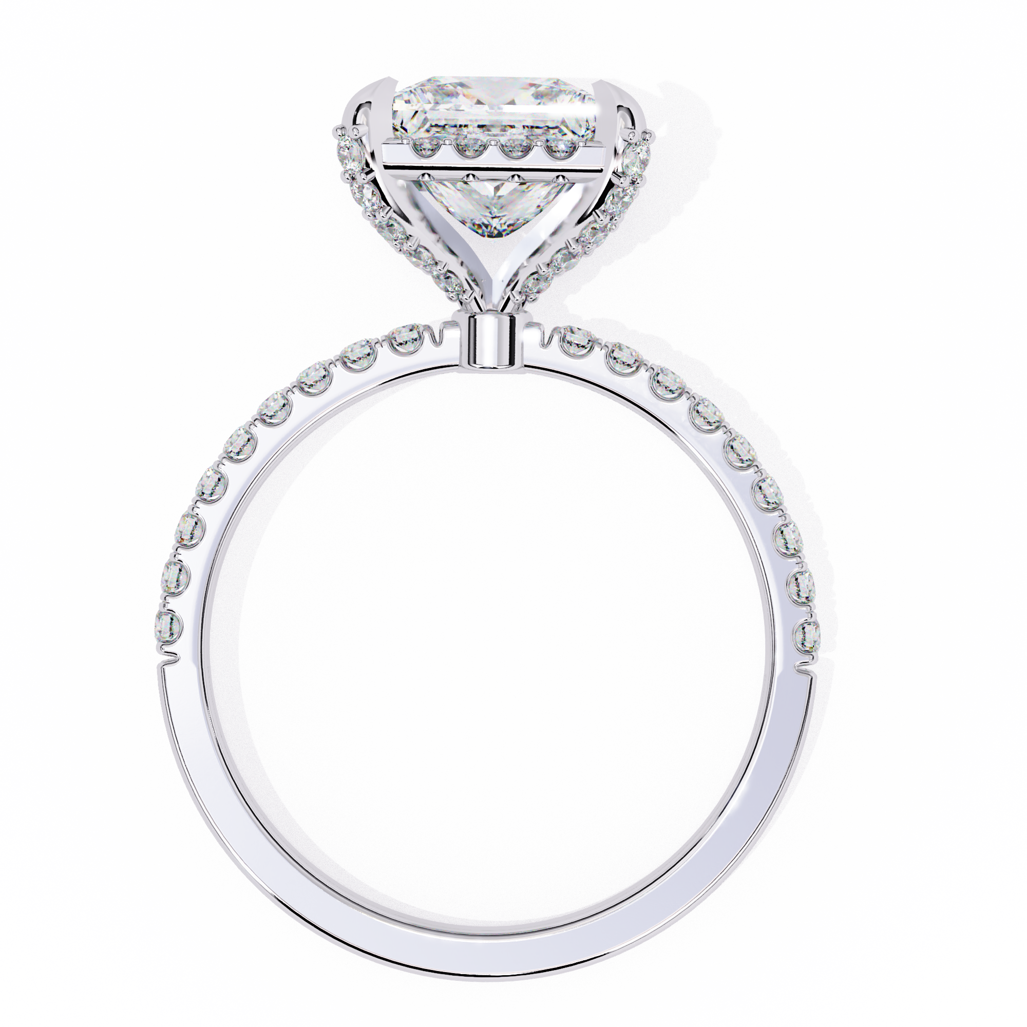 Twilight Charm Princess Diamond Ring