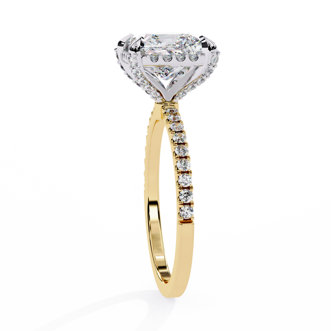 Twilight Charm Princess Diamond Ring
