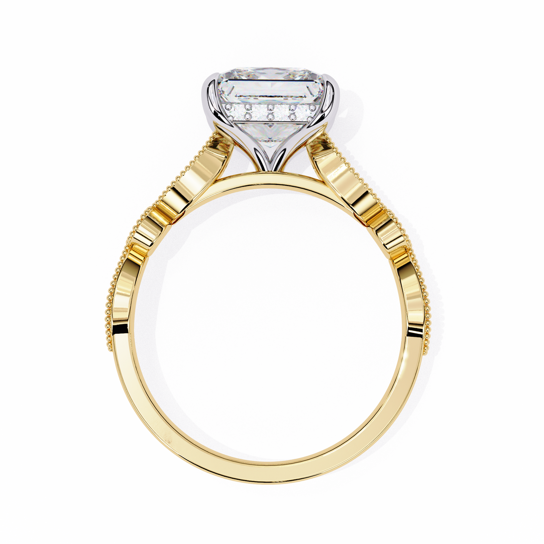 Glam Glint Princess Diamond Ring