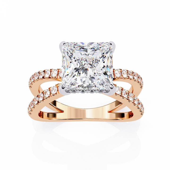 Timeless Shine Princess Diamond Ring