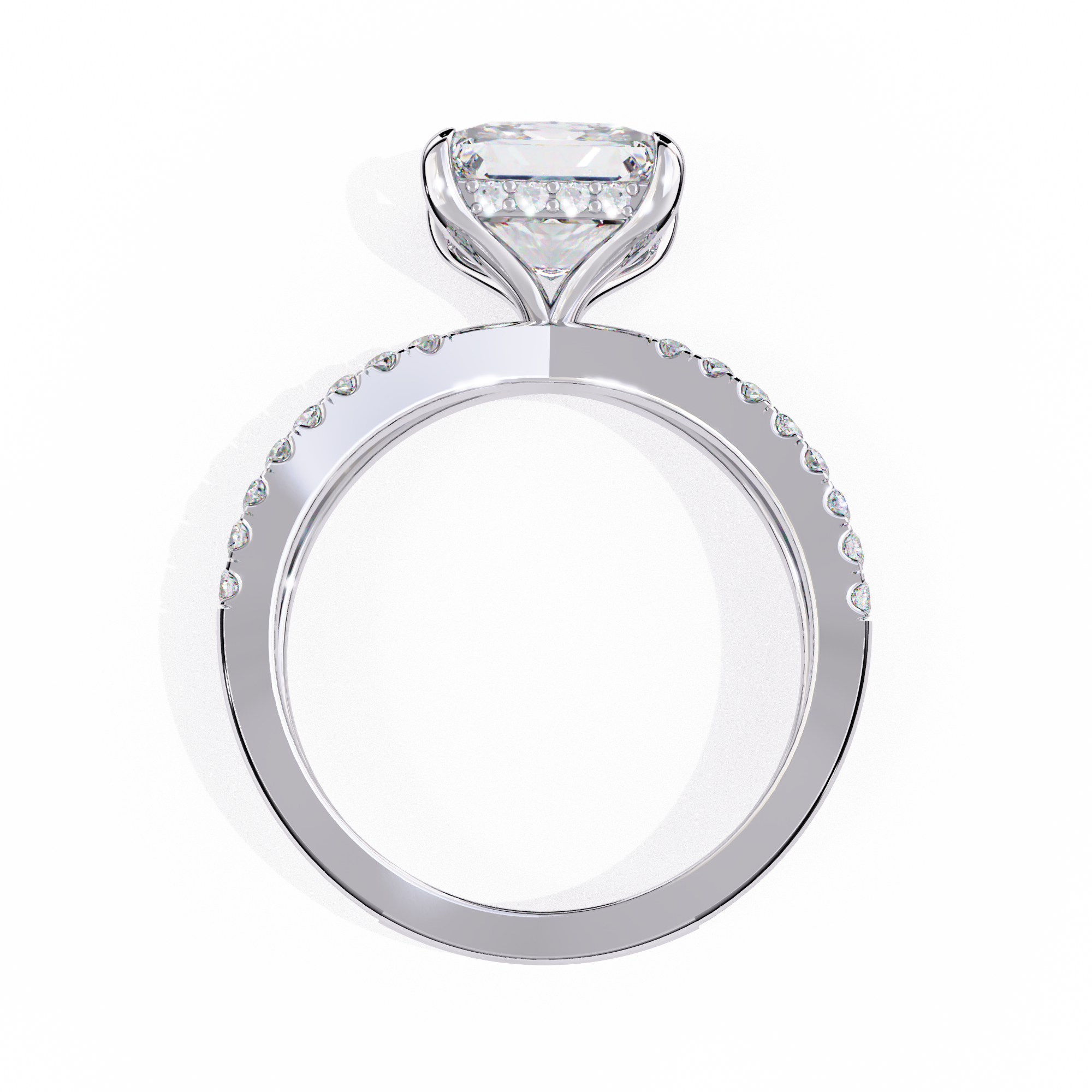 Timeless Shine Princess Diamond Ring