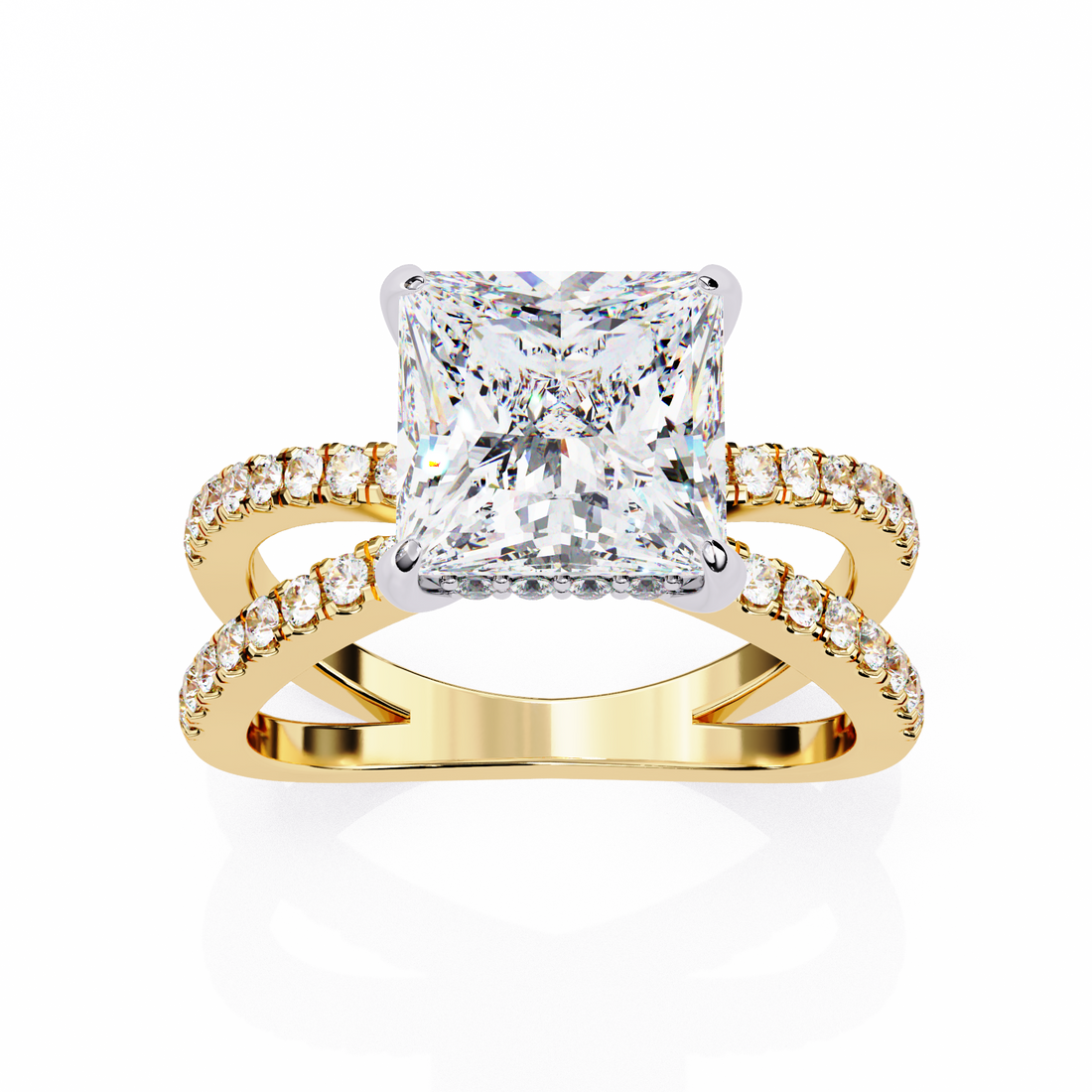 Timeless Shine Princess Diamond Ring