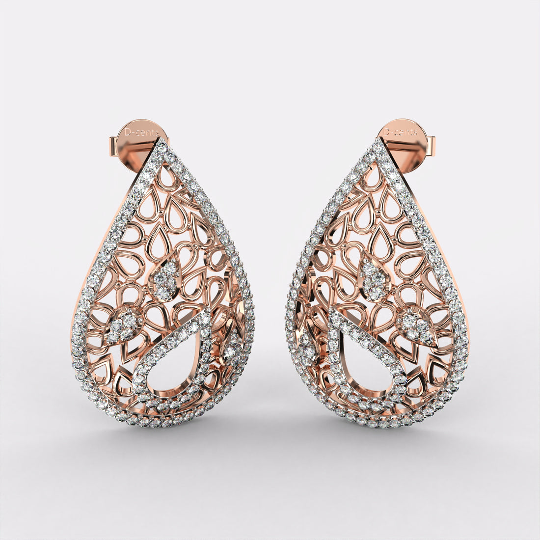 Blissful Drop Diamond earrings