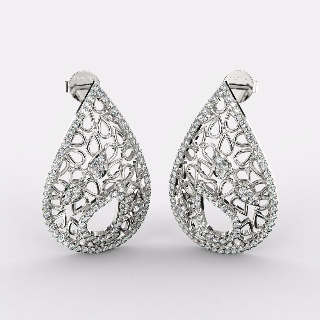 Blissful Drop Diamond earrings