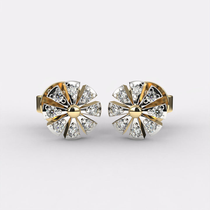 Glance Diamond Studs Earrings