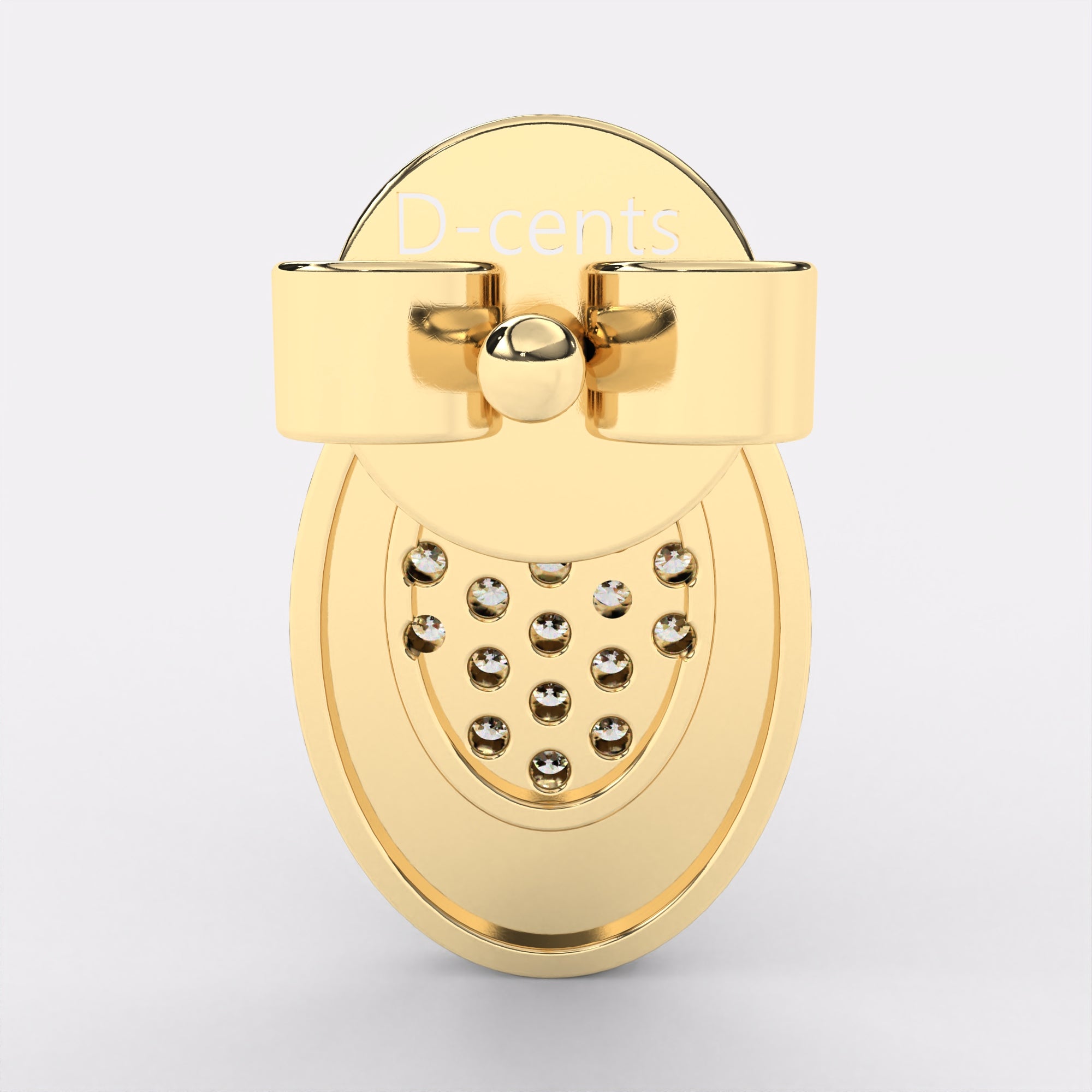 Circinus Stud Diamond Earrings