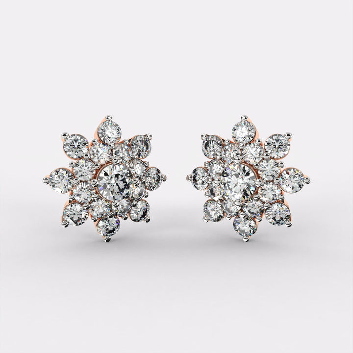Flare Studs Diamond ring
