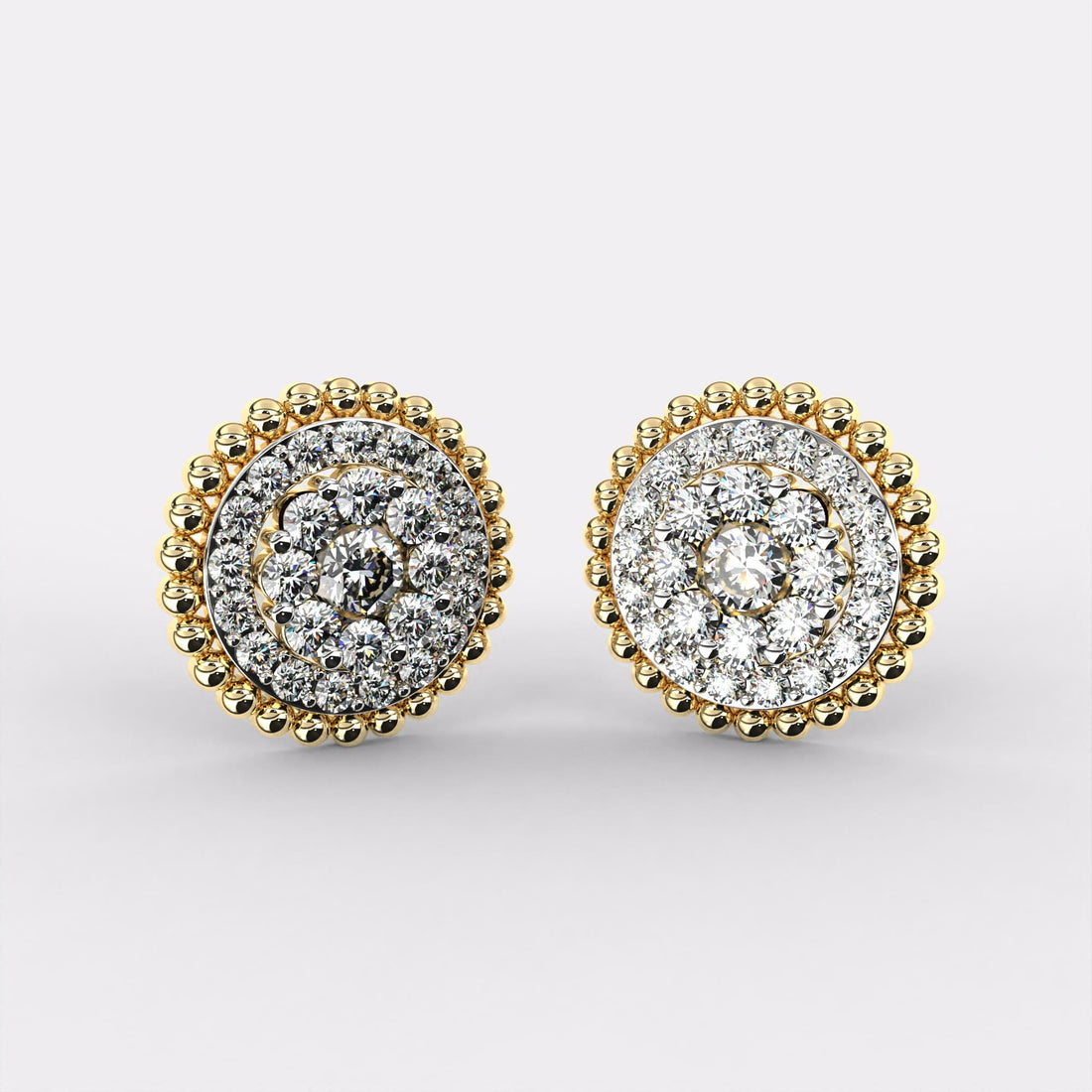 Flash Diamond Studs Earrings