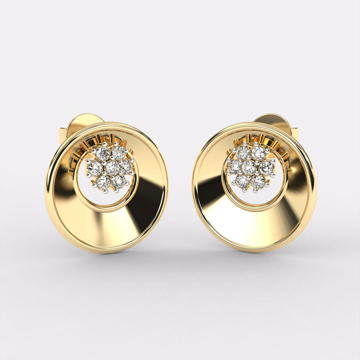 Dazzle Diamond Stud Earrings