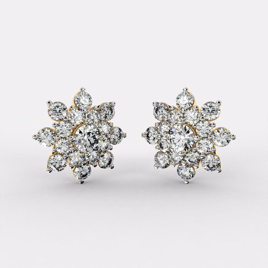 Flare Studs Diamond ring