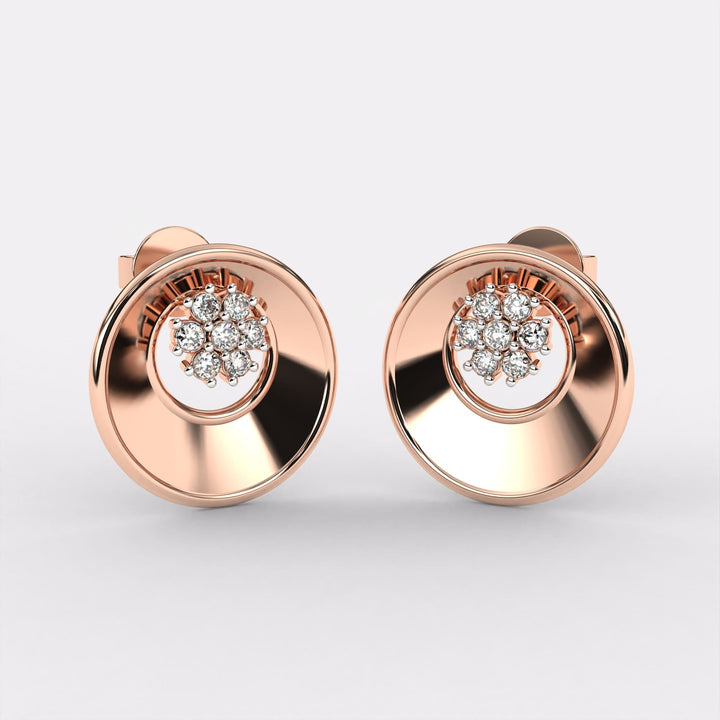 Dazzle Diamond Stud Earrings