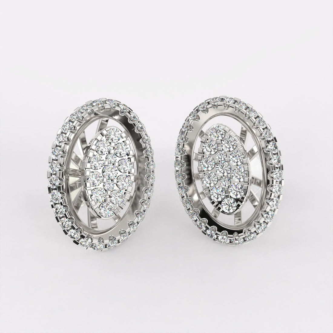 The Steiner Gold Diamond Earrings