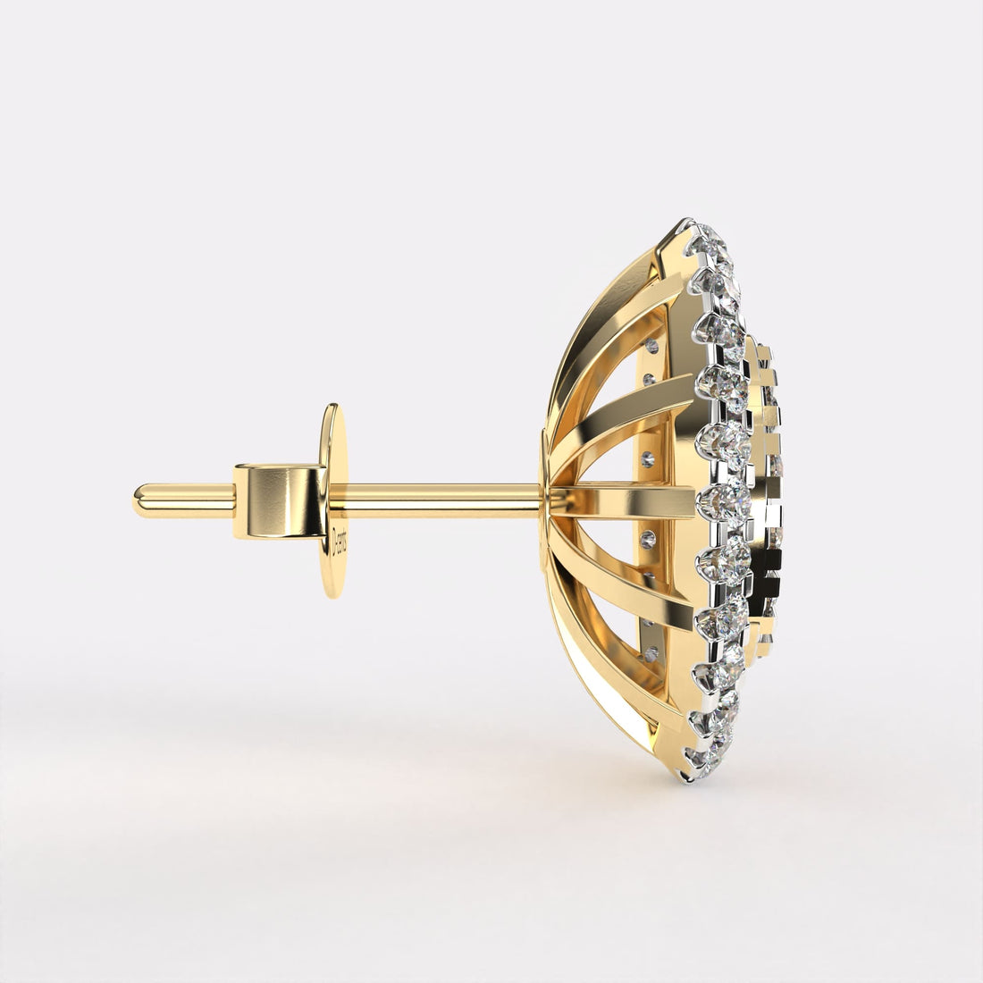 The Steiner Gold Diamond Earrings