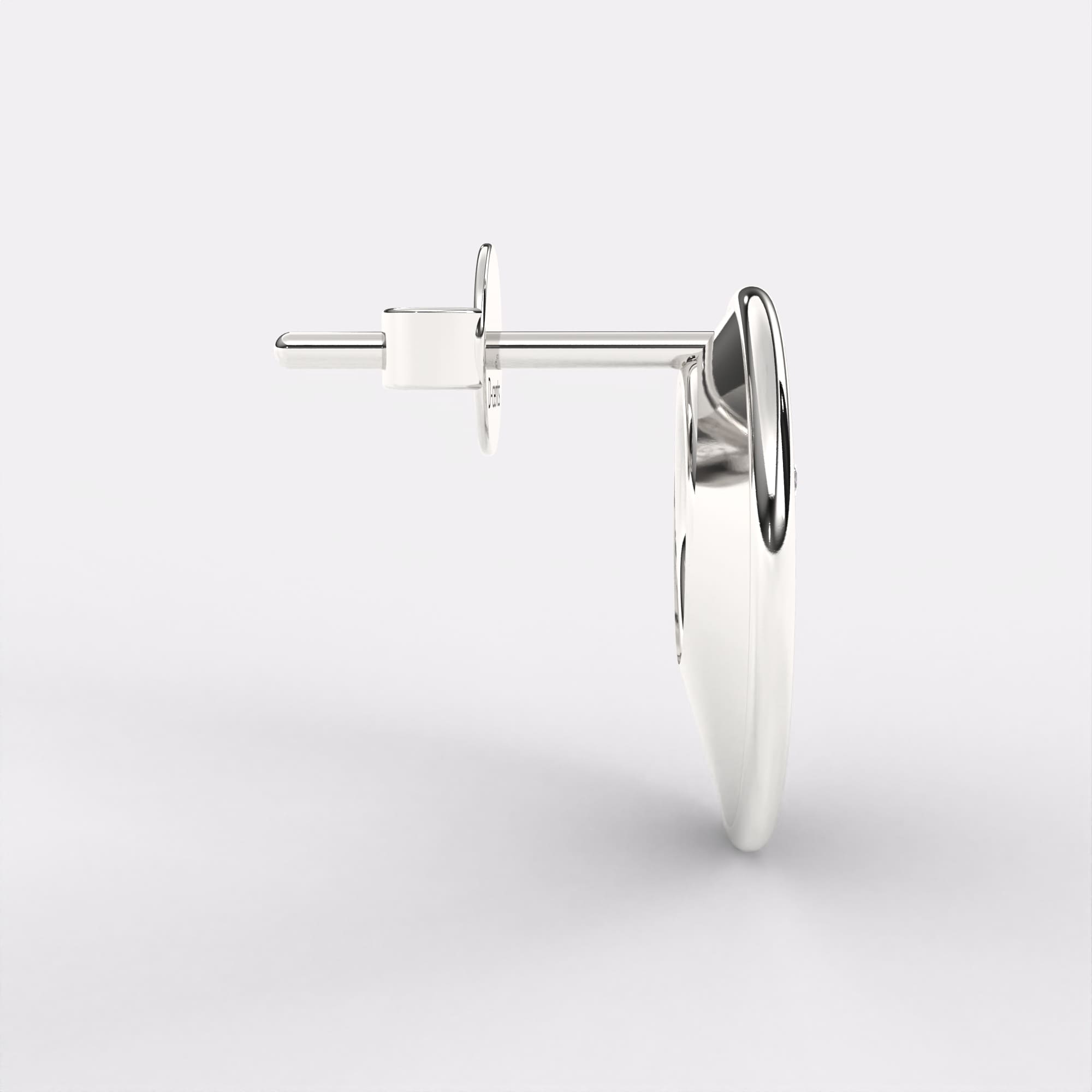 Dazzle Diamond Stud Earrings in 925 Silver