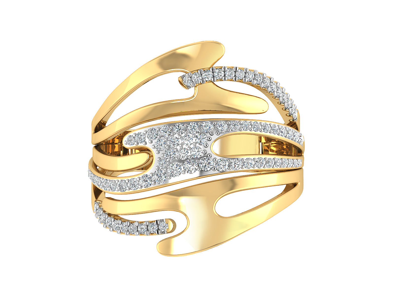 Captivating Aura Diamond Ring