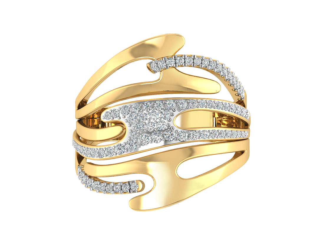 Captivating Aura Diamond Ring