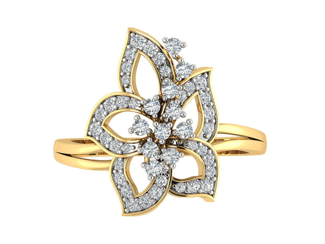 Captivating Petals Diamond Ring