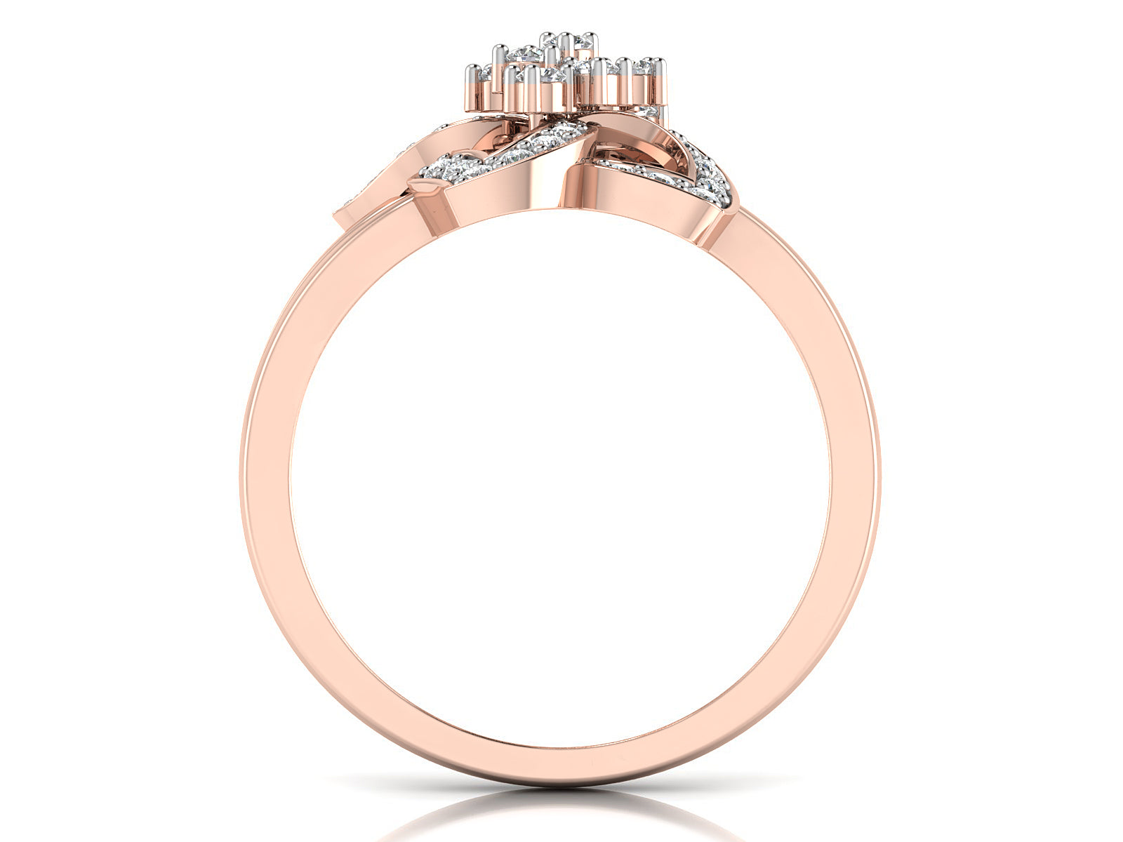 Captivating Petals Diamond Ring 6