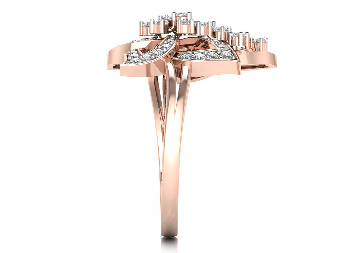 Captivating Petals Diamond Ring 7