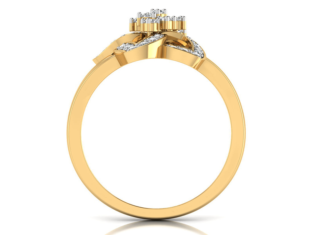 Captivating Petals Diamond Ring 8