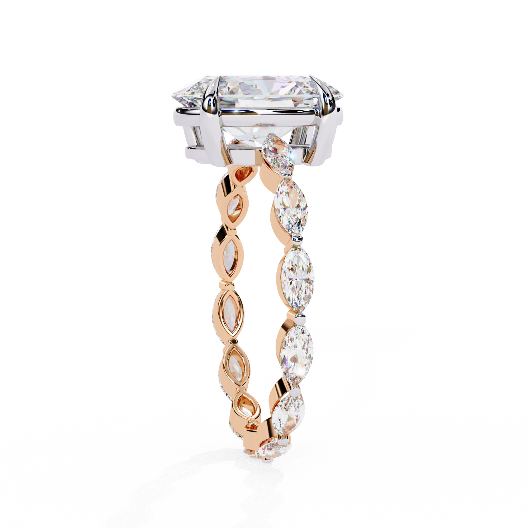 Celeste Oval Diamond Ring  8