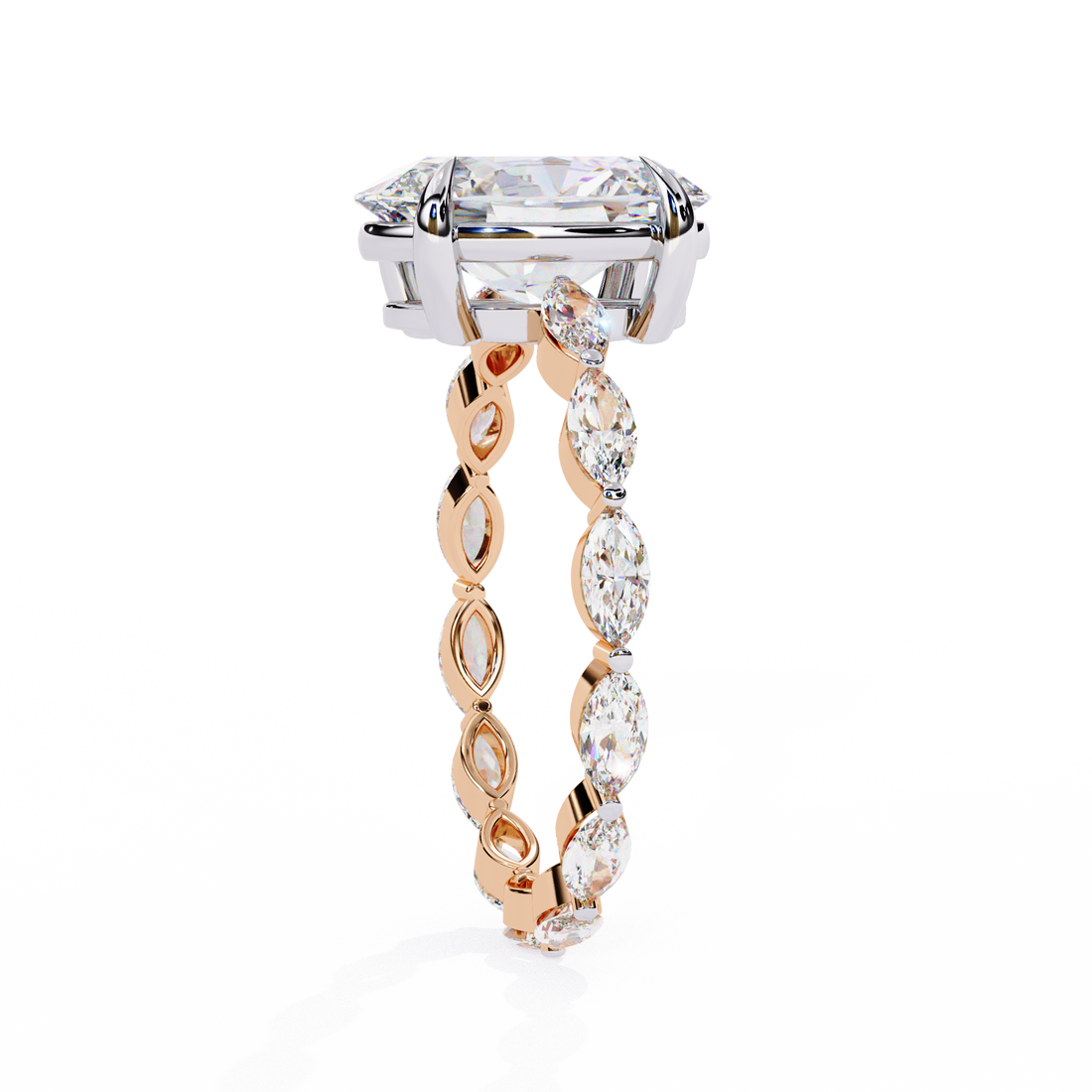 Celeste Oval Diamond Ring  8
