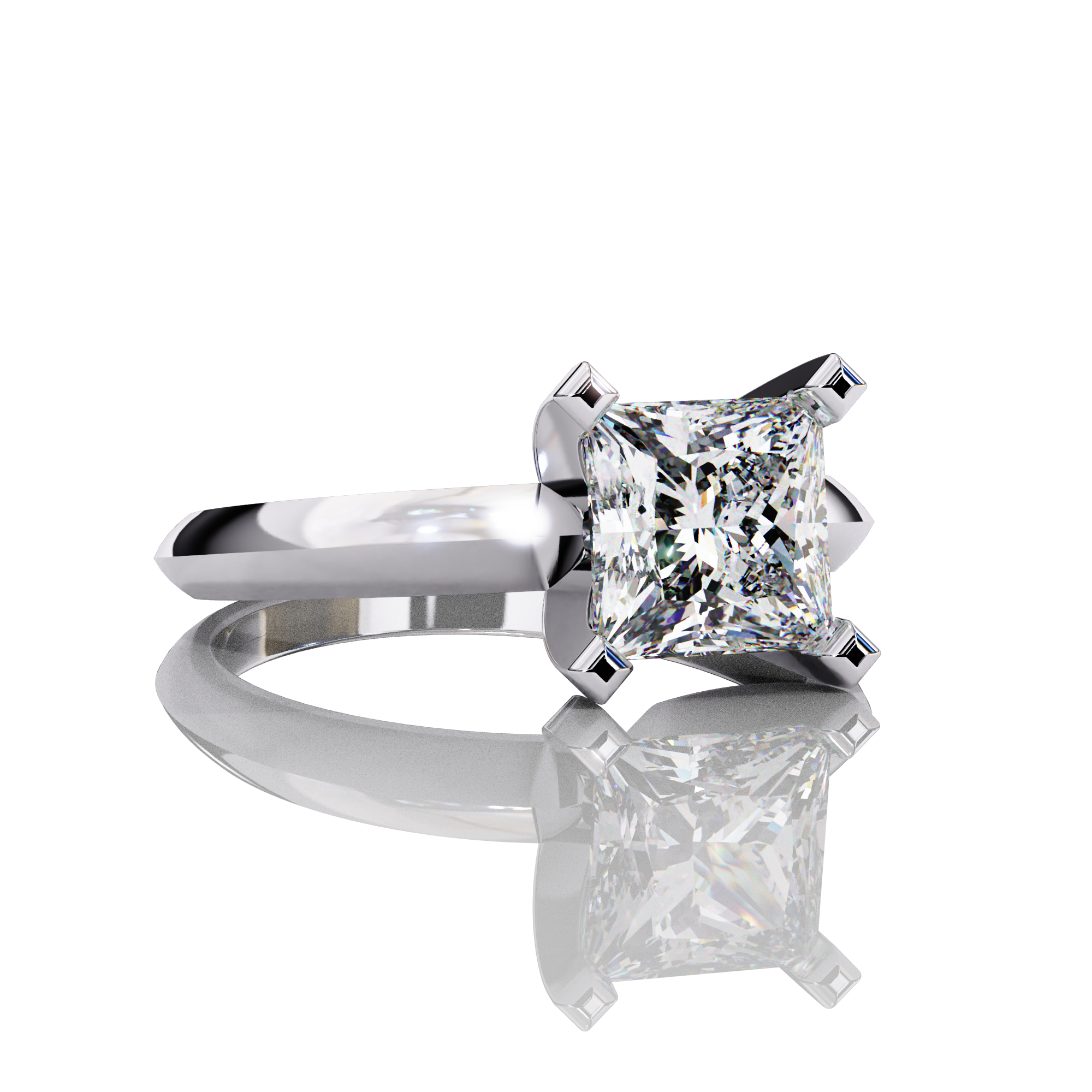 Celestial Bliss Princess Diamond Ring9