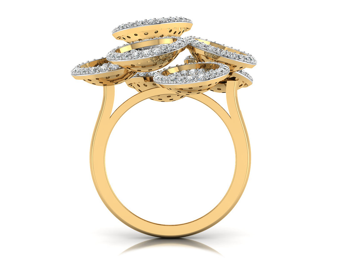 Celestial Bloom Diamond Ring 8