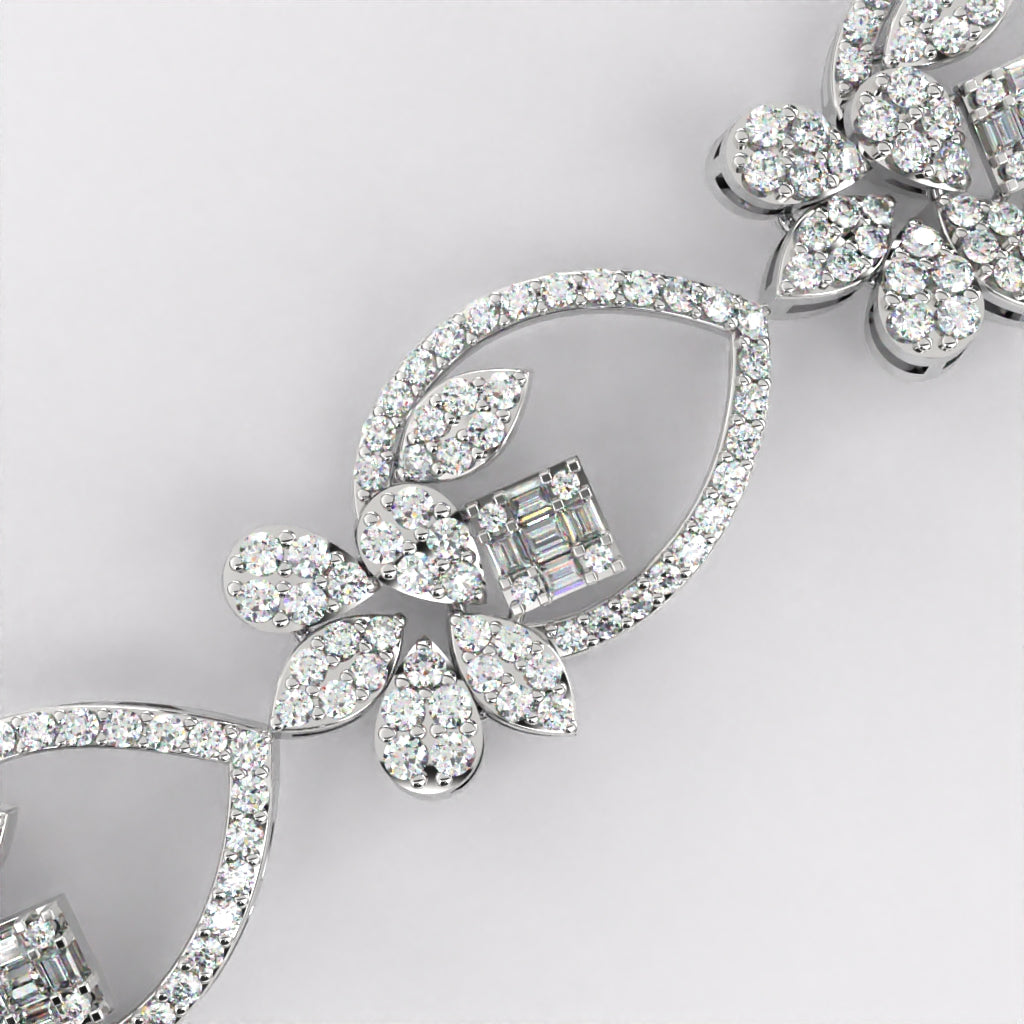 Charming Blush Diamond Bracelet