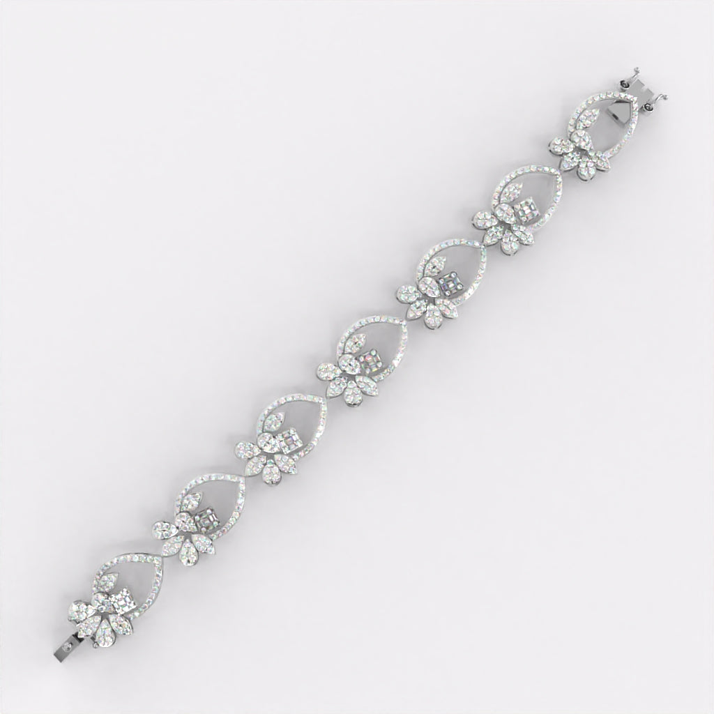 Charming Blush Diamond Bracelet