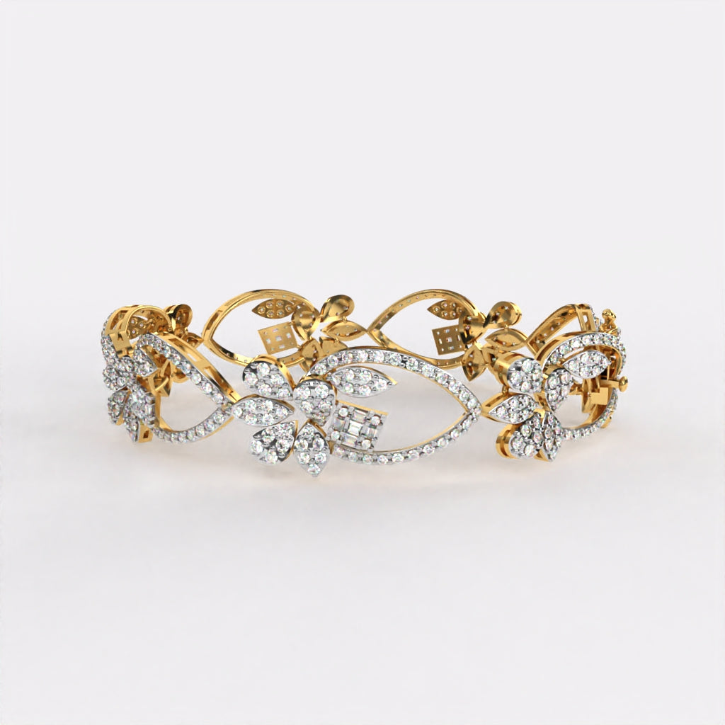 Charming Blush Diamond Bracelet