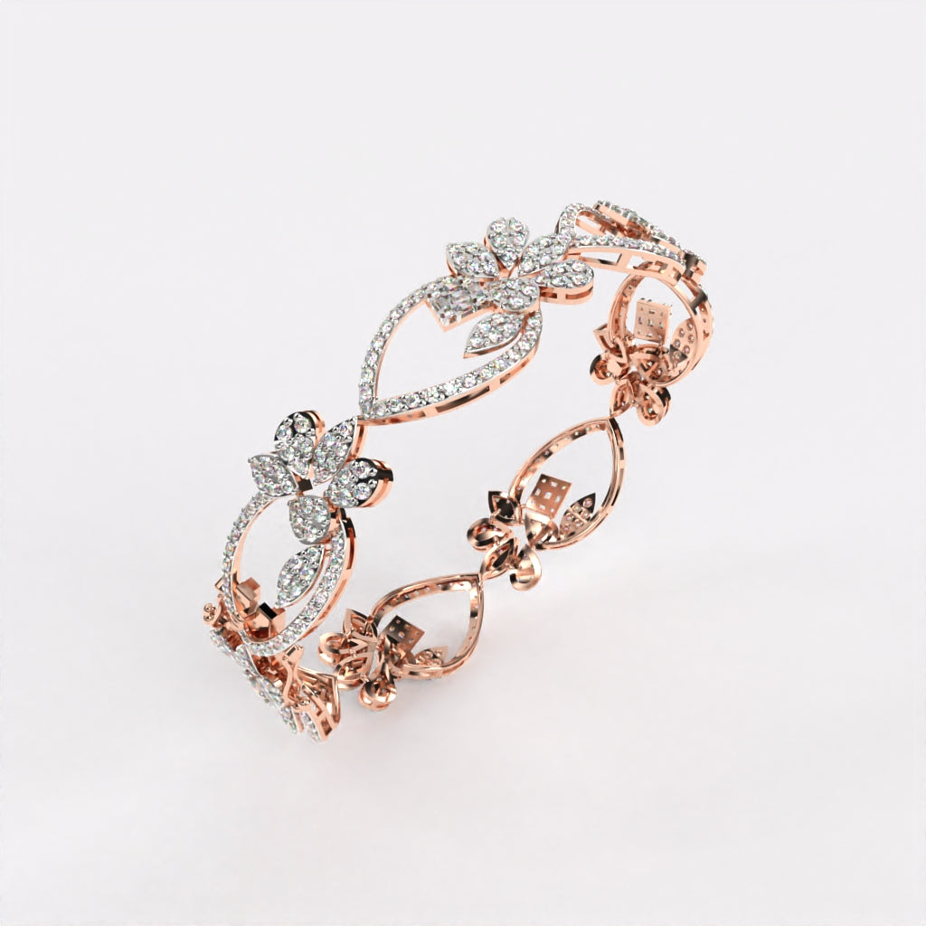 Charming Blush Diamond Bracelet