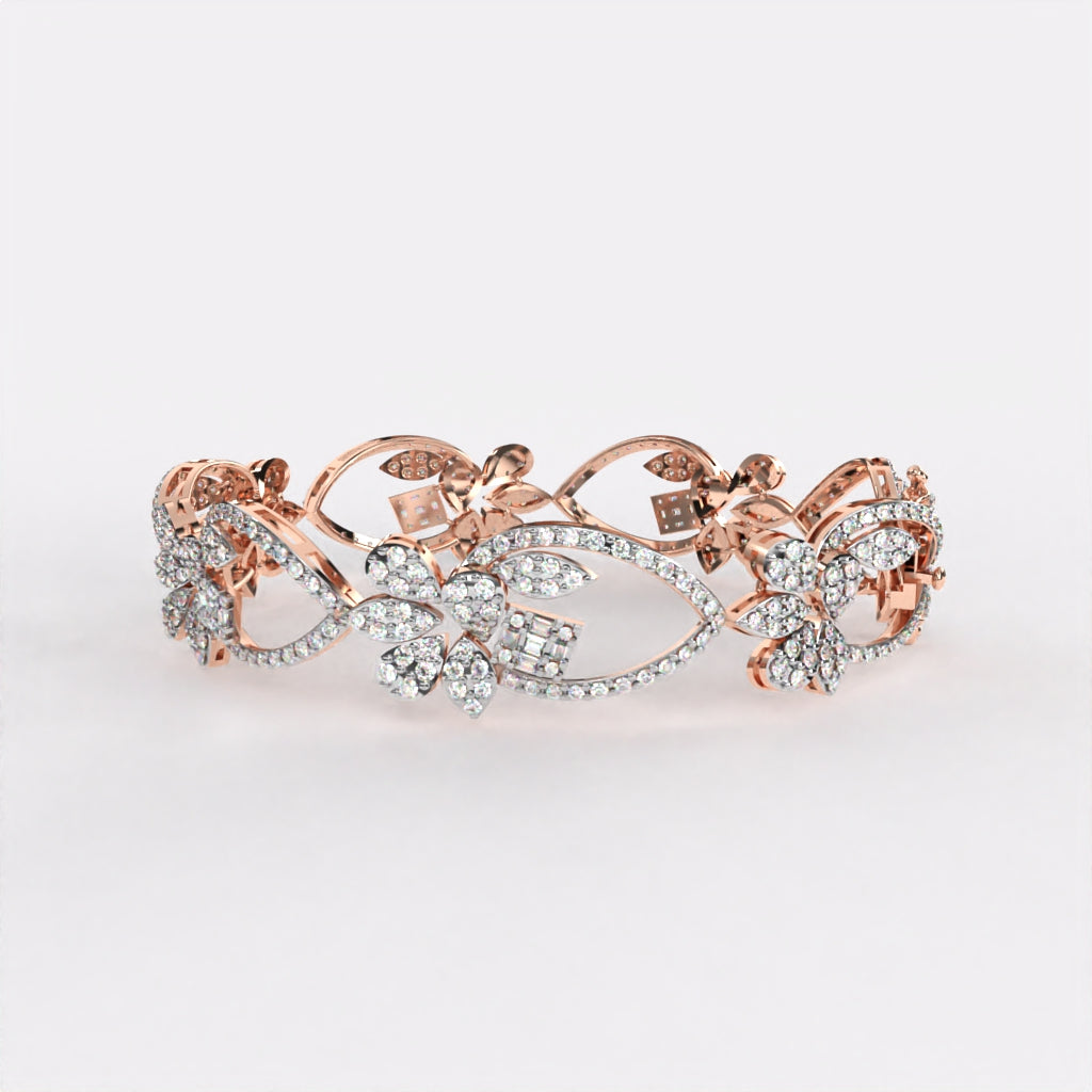 Charming Blush Diamond Bracelet