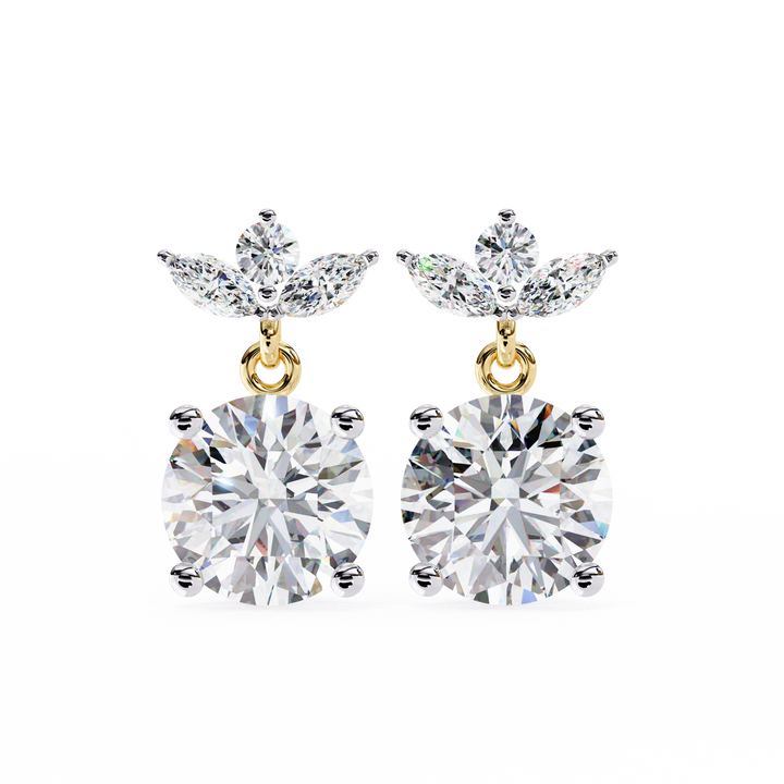 Charming Diamond Earrings