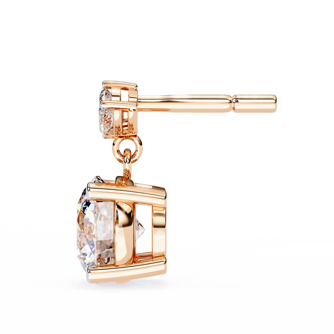 Charming Diamond Earrings