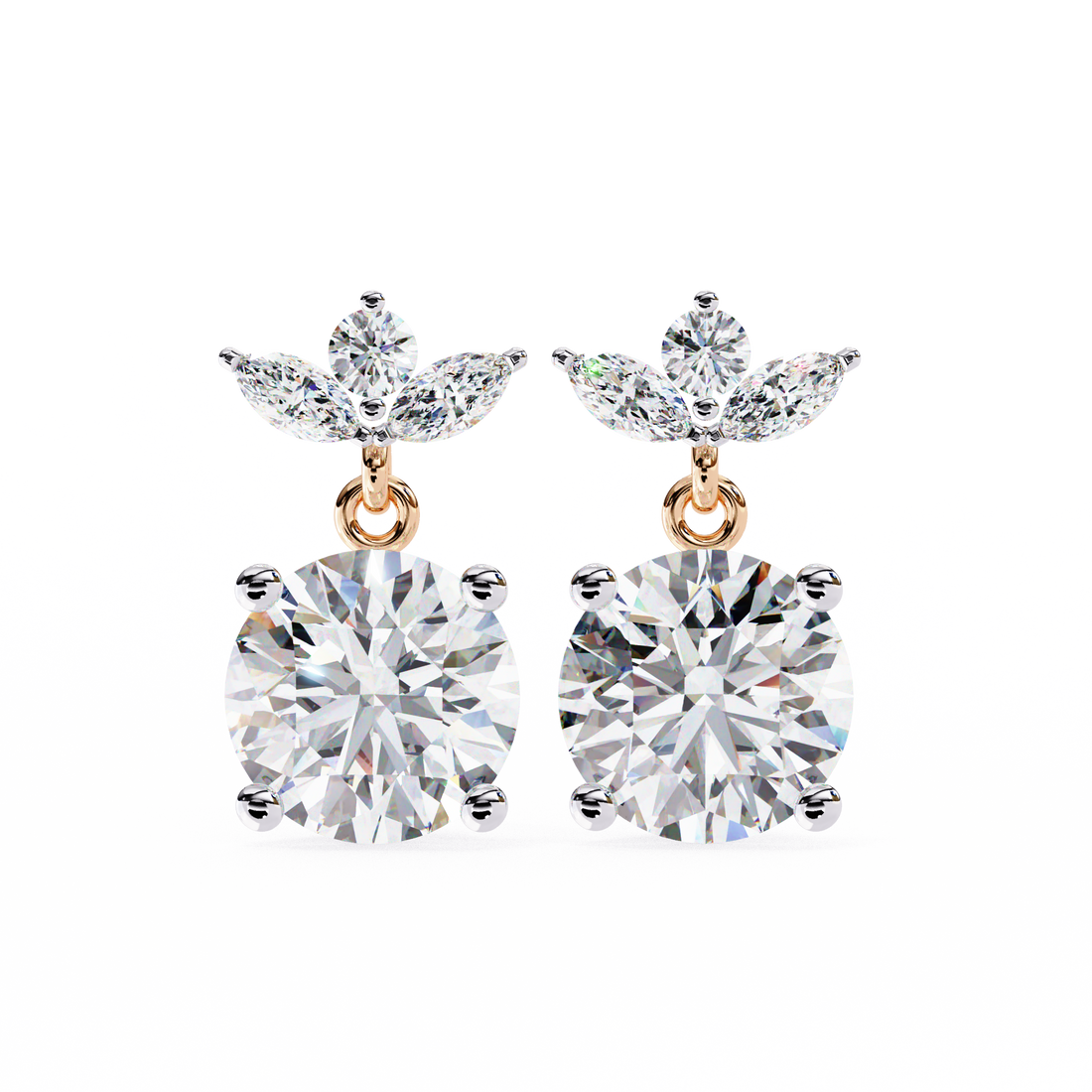 Charming Diamond Earrings