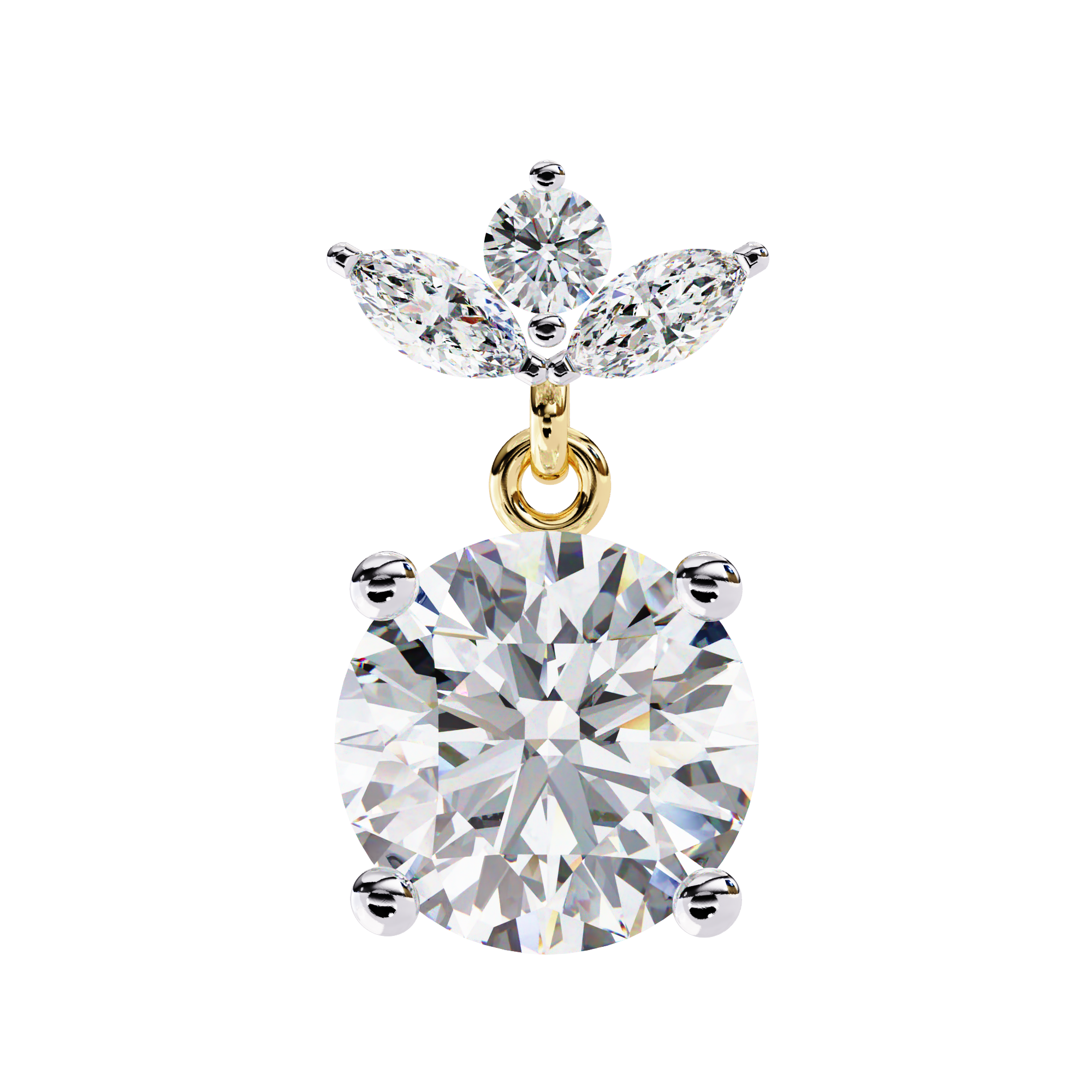 Charming Diamond Earrings