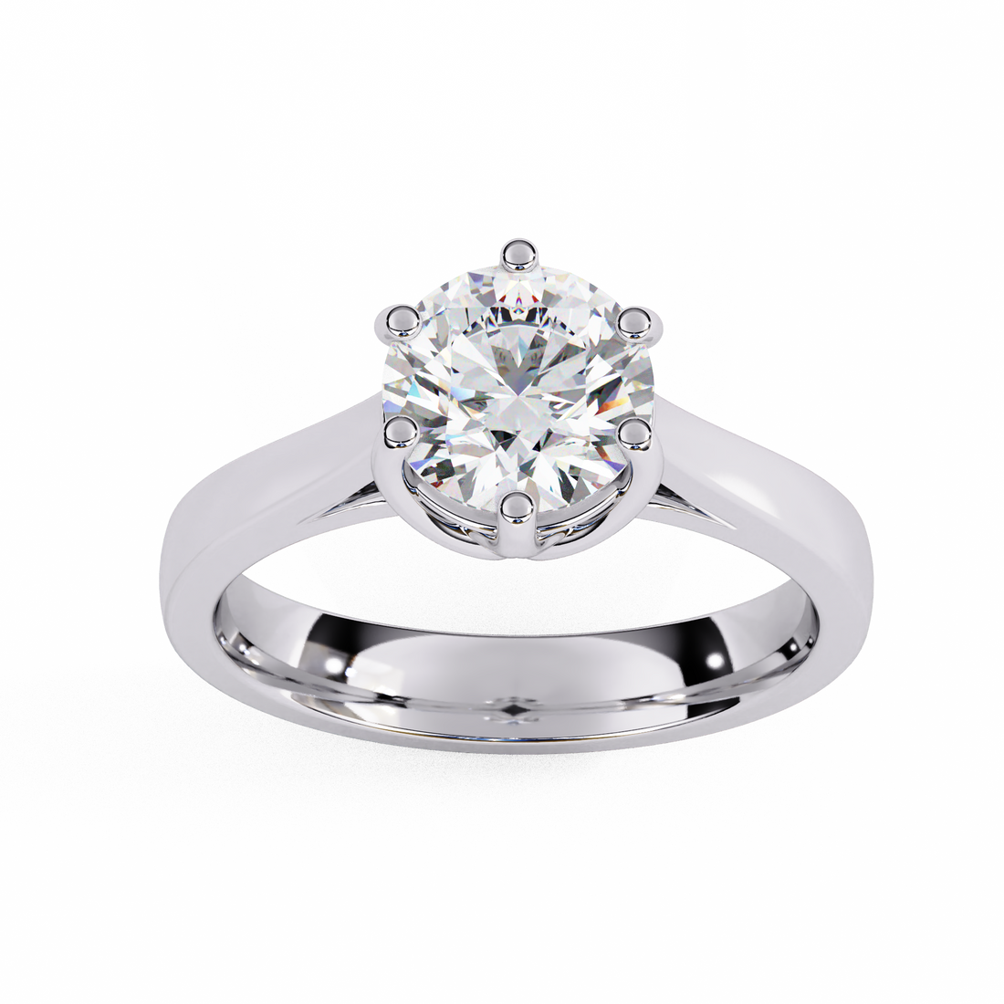 Cherished Crown Diamond Ring 9