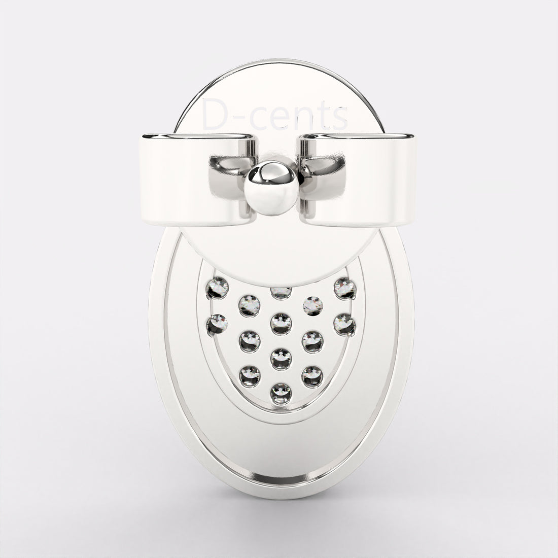 Circinus Stud Earrings In 925 Silver