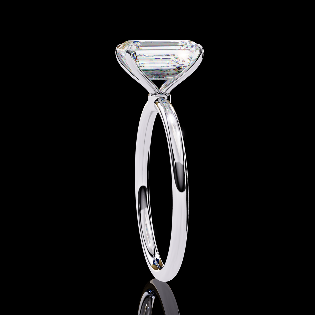 Classic 3 carat Lab Grown Diamond Ring