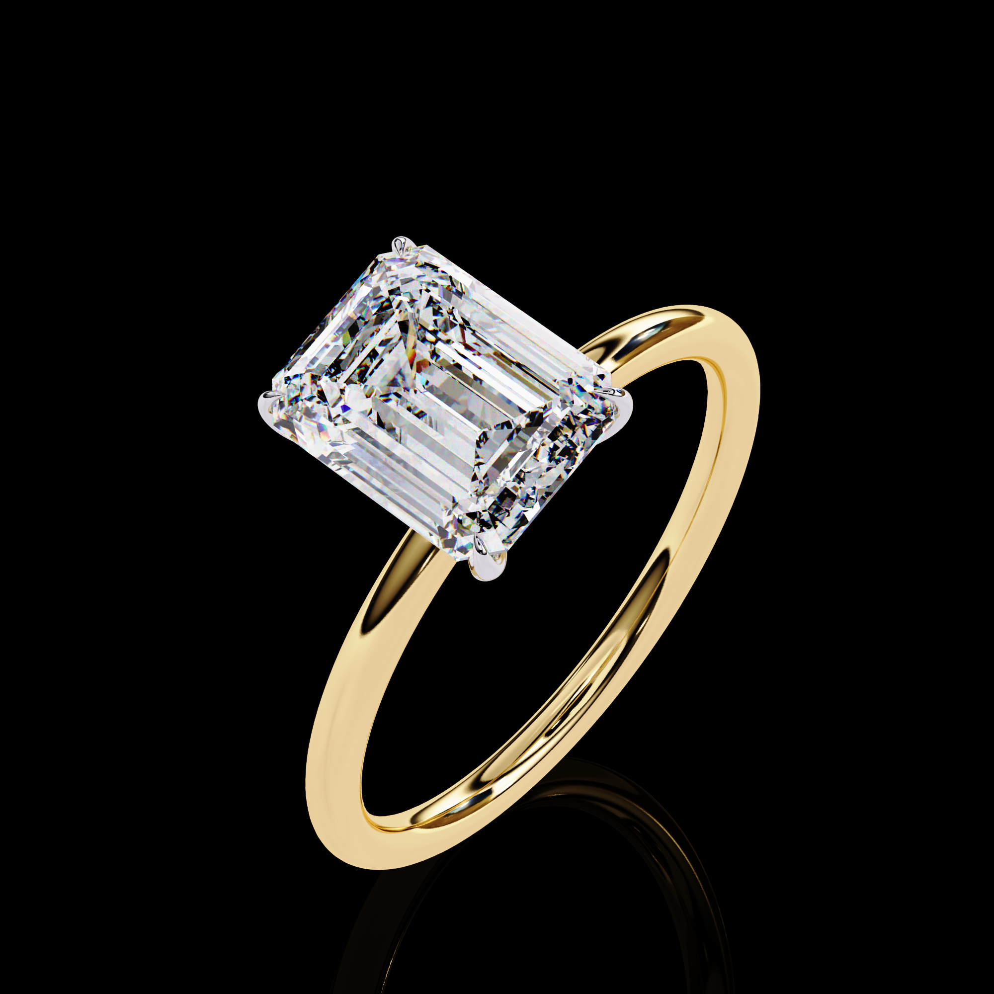 Classic 3 carat Lab Grown Diamond Ring