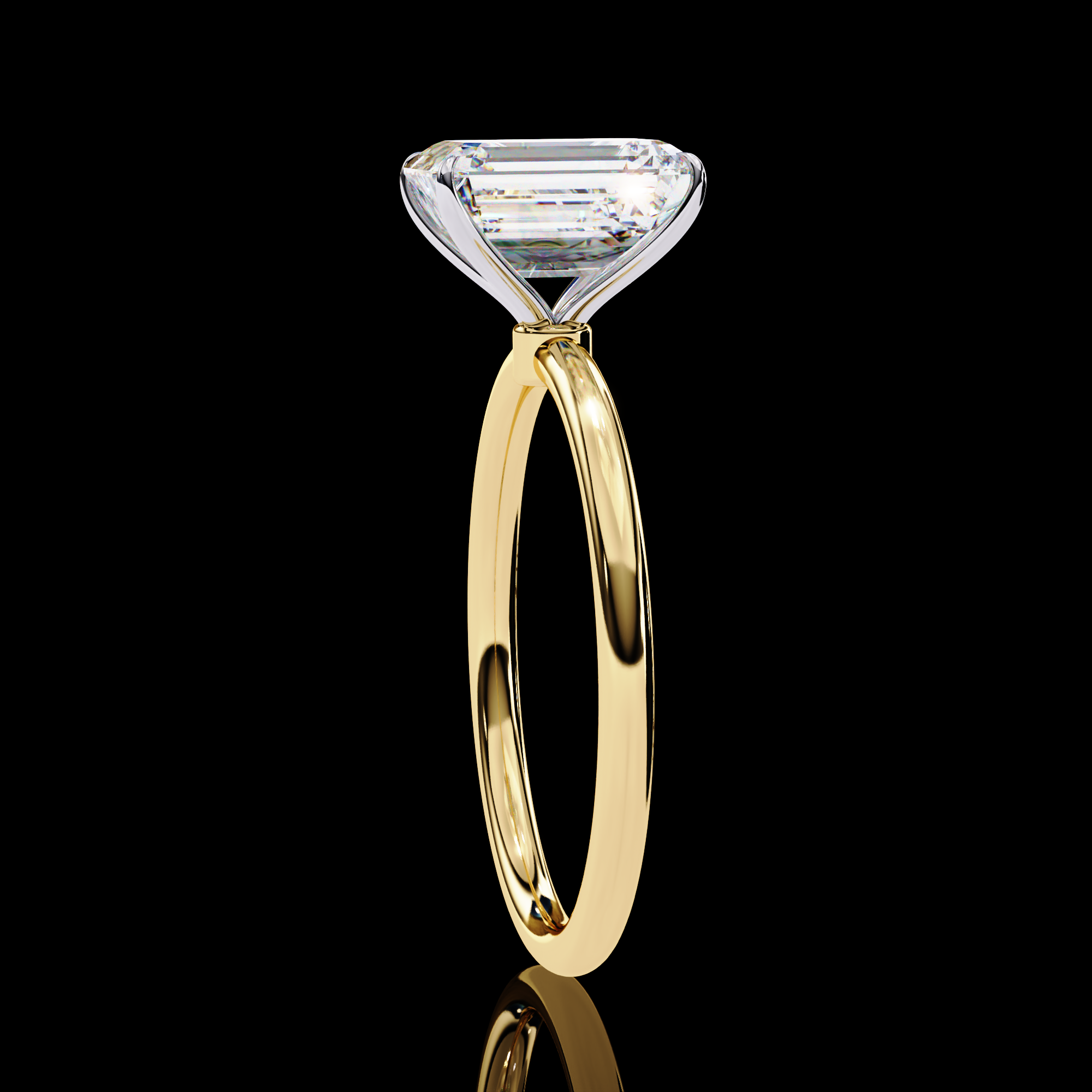 Classic 3 carat Lab Grown Diamond Ring