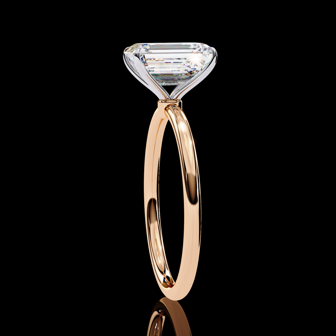 Classic 3 carat Lab Grown Diamond Ring