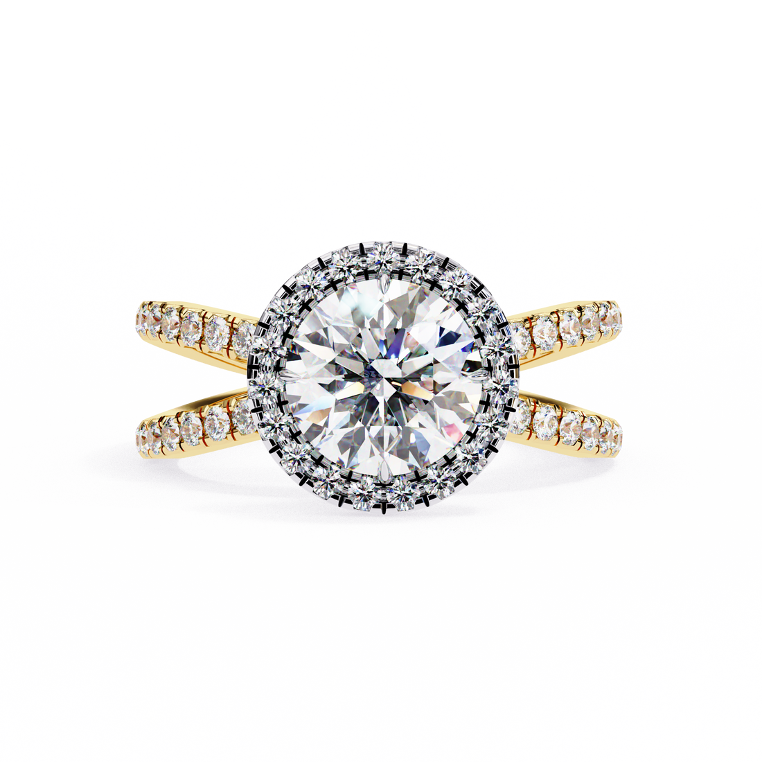 Classic Glimmer Diamond Ring