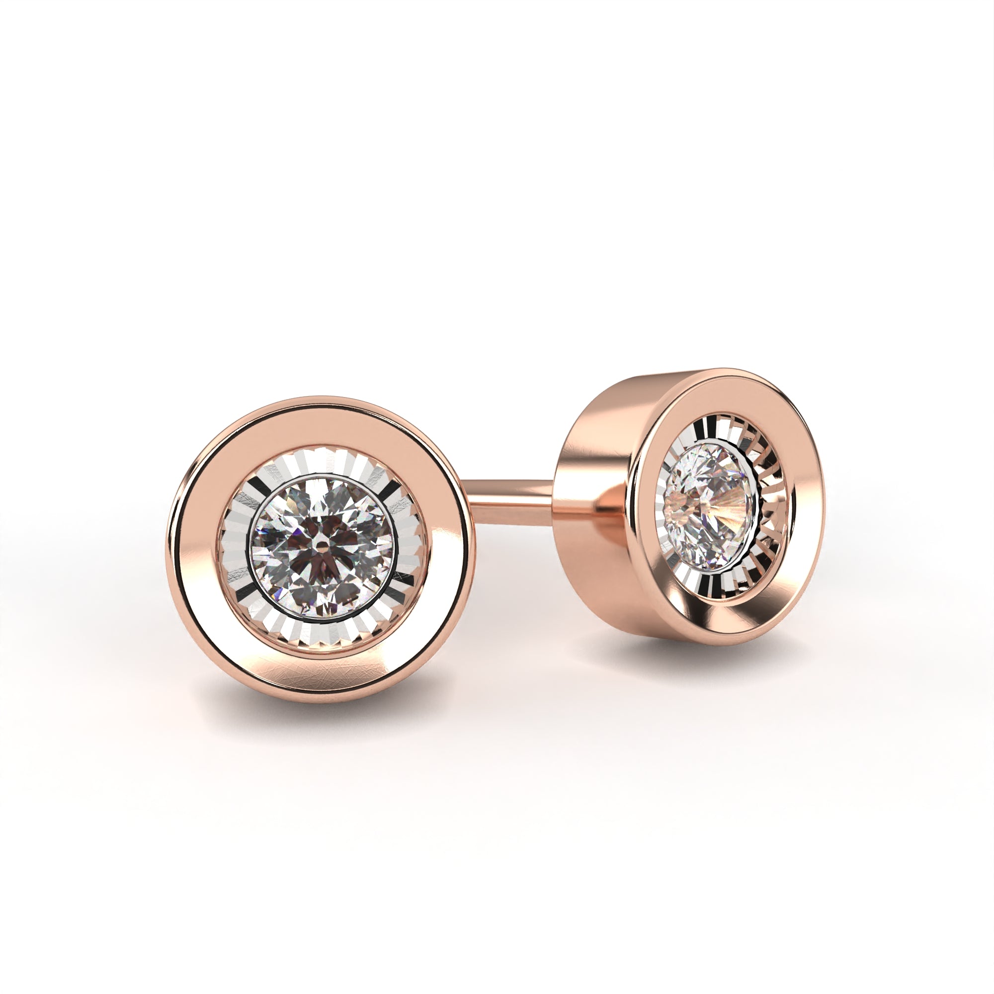 Classic Lab-Grown Diamond Stud Earrings